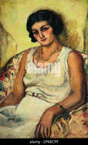 Klara Szepessy 1932 par Amrita Sher-Gil Banque D'Images