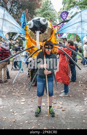 Skipton Puppet Festival 2015. Banque D'Images