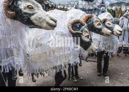 Skipton Puppet Festival 2015. Banque D'Images