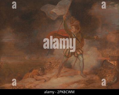 Les sept âges de l'homme: Le soldat, «comme vous l'aimez», II, VII entre 1798 et 1801 par Robert Smirke Banque D'Images