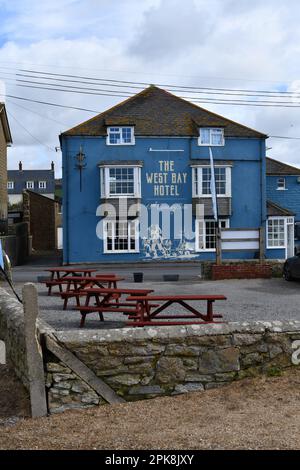 West Bay Hotel, West Bay, Dorset, Angleterre. Banque D'Images