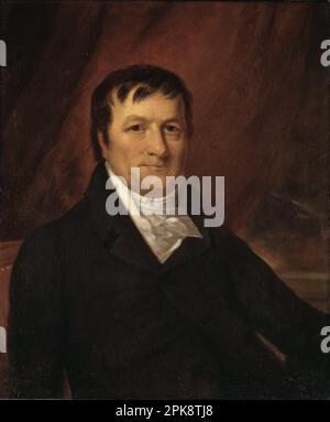 John Jacob Astor vers 1825 par John Wesley Jarvis Banque D'Images