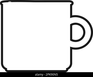 Icône de ligne de pot d'eau. Illustration du symbole EPS vectoriel modifiable. Illustration de Vecteur