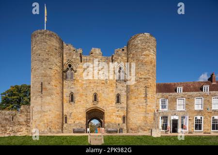 Angleterre, Kent, Tonbridge, Château de Tonbridge Banque D'Images