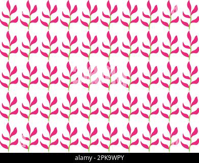 Motif fleuri abstrait à motif de surface illustration vectorielle. formes abstraites dessinées à la main motifs répétés sans couture Illustration de Vecteur