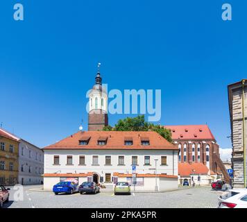 Opava (Troppau), cathédrale de l'Assomption de la Vierge Marie à Moravskoslezsky, région morave-silésienne (région Mährisch-Schlesische), Tchéquie Banque D'Images