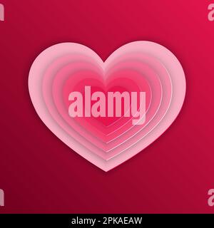 Coeurs sur arrière-plan abstrait amour.soyez ma Valentin.messages romantiques amour avec coeurs.14 février.carte de jour de Valentines,bannière.Journée globale d'amour, mai 1. P Illustration de Vecteur