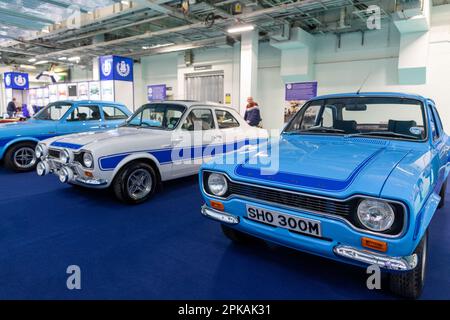 Ford Escorts RS 2000 The Classic car Show Londres Banque D'Images