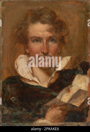 Autoportrait 1823 par William Etty Banque D'Images