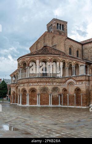 Basilique dei Santi Maria e Donato, Murano, Venise Banque D'Images