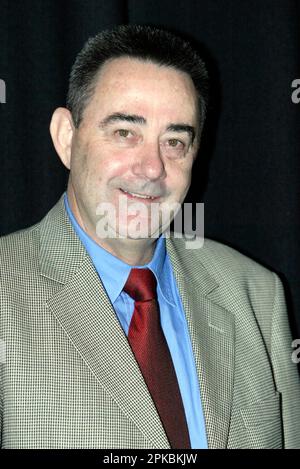 Paul Bourke, Directeur exécutif du Conseil de l'Australie au Tibet, assiste à la conférence de presse du Dalaï Lama avant que les enseignements de la méditation se tiennent sur quatre jours à Sydney du 11-14 au 19 juin au parc olympique de Sydney. Sydney, Australie. 11.06.08. Banque D'Images
