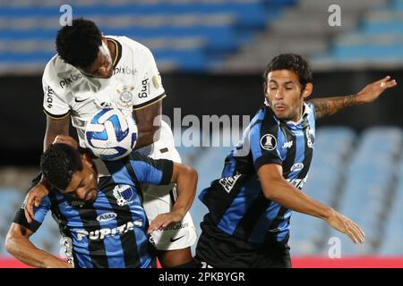 URUGUAY - 06/04/2023 - LIBERTADORES 2023, LIVERPOOL - URU X CORINTHIENS - tir du match entre Liverpool - URU et Corinthiens lors d'un match au stade Centenario pour le championnat Libertadores 2023. Photo: FocoUy/AGIF/Sipa USA Banque D'Images