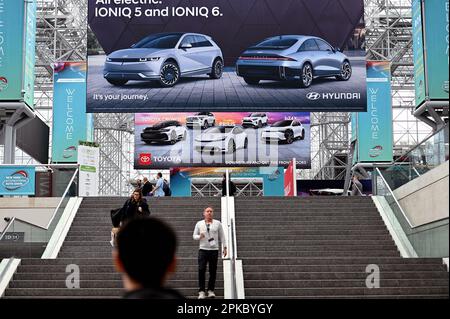 New York, États-Unis. 06th avril 2023. 2023 New York International Auto Show, au Jacob Javits Centre, New York, NY, 6 avril 2023. (Photo par Anthony Behar/Sipa USA) crédit: SIPA USA/Alay Live News Banque D'Images