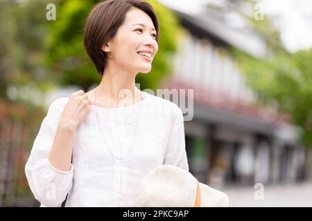 Des femmes qui voient Banque D'Images