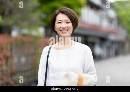 Des femmes qui voient Banque D'Images