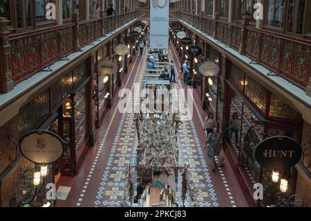 Strand Arcade à George Street, Sydney, Nouvelle-Galles du Sud, Australie Banque D'Images