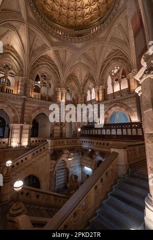 Le bâtiment de la Bombay Municipal Corporation (BMC) est situé à Mumbai, en Inde, et est le siège de la corporation municipale responsable de gove Banque D'Images