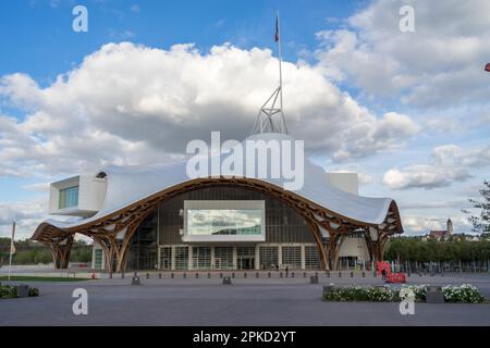 Centre Pompidou de Metz Lorraine Moselle France Banque D'Images