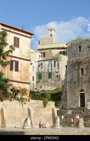 Piazza Municipio, Terracina, Latium, Italie Banque D'Images