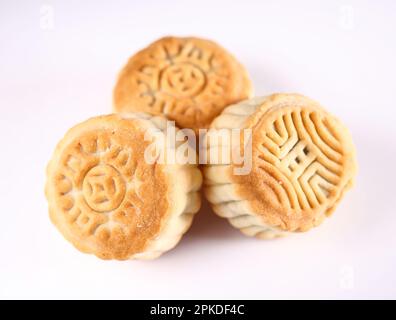 les gâteaux de lune sont un régal pour les vacances Banque D'Images