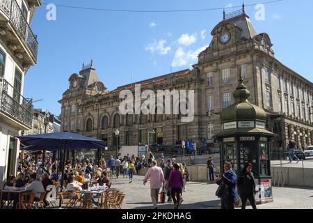 Gare de Sao Bento à Porto Banque D'Images