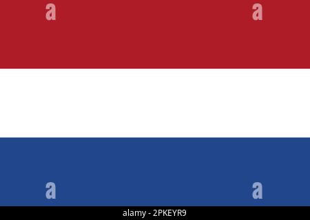 National Netherland holland drapeau fond Illustration de Vecteur