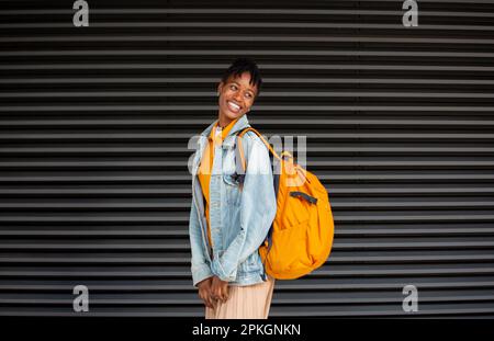 Fille africaine étudiante Banque D'Images