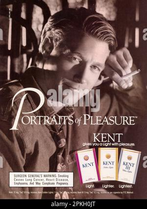 Vintage 'Playboy' novembre 1991 magazine pub, USA Banque D'Images