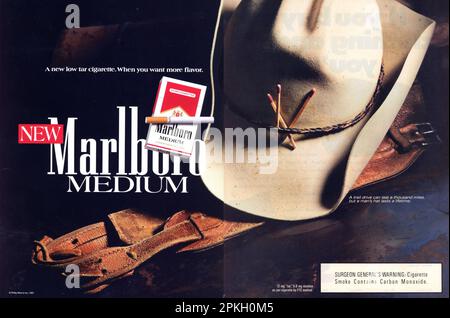 Vintage 'Playboy' novembre 1991 magazine pub, USA Banque D'Images