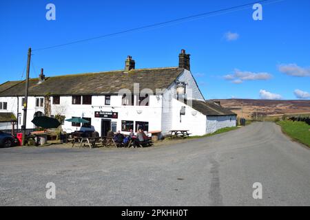 Pack Horse Inn, Widdop, South Pennines, West Yorkshire Banque D'Images