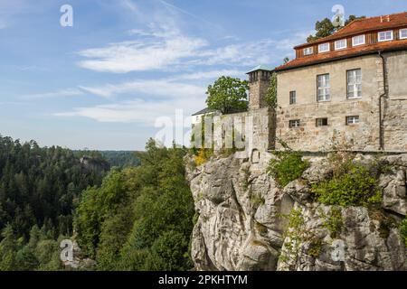 Impressions photos de Hohnstein Suisse saxonne Banque D'Images