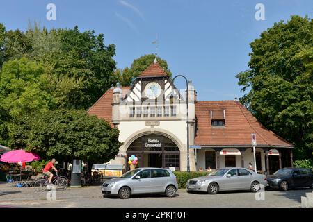 Gare de Grunewald, Berlin, Allemagne Banque D'Images