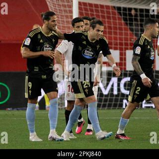 07/04/2023 JORNADA 28 LIGA SANTANDER ESTADIO SANCHEZ PIZJUAN SEVILLFC-RC CELTA DE VIGO.archsev Foto Manuel Gómez Banque D'Images