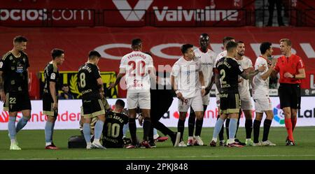 07/04/2023 JORNADA 28 LIGA SANTANDER ESTADIO SANCHEZ PIZJUAN SEVILLFC-RC CELTA DE VIGO.archsev Foto Manuel Gómez Banque D'Images