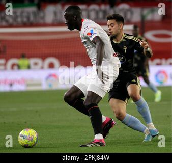 07/04/2023 JORNADA 28 LIGA SANTANDER ESTADIO SANCHEZ PIZJUAN SEVILLFC-RC CELTA DE VIGO.archsev Foto Manuel Gómez Banque D'Images