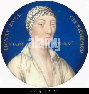 Henry Fitzroy, duc de Richmond et Somerset (1519-36) entre 1533 et 1534 par Lucas Horendout Banque D'Images