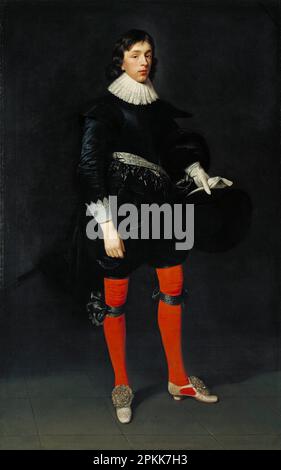 Portrait de James Hamilton, comte d'Arran, plus tard 3rd Marquis et 1st duc de Hamilton, 17 1623 ans par Daniel Mijtens Banque D'Images