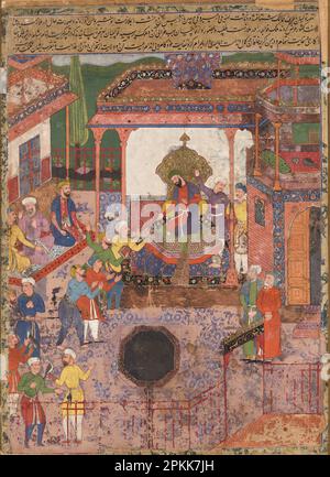 1557-1577 par Mir Sayyid Ali Banque D'Images