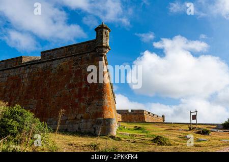 Fort de Santa Teresa, parc national de Santa Teresa, Uruguay, Amérique du Sud Banque D'Images