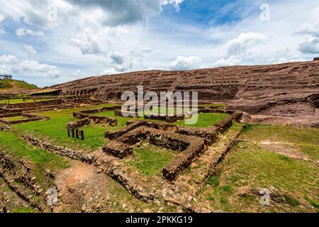 El Fuerte de Samaipata, site archéologique précolombien, site du patrimoine mondial de l'UNESCO, département de Santa Cruz, Bolivie, Amérique du Sud Banque D'Images