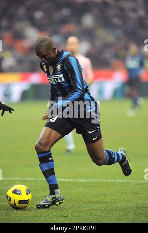 Milan, Italie, 30/11/2011 : Samuel ETO’o pendant le match Inter Palermo Banque D'Images