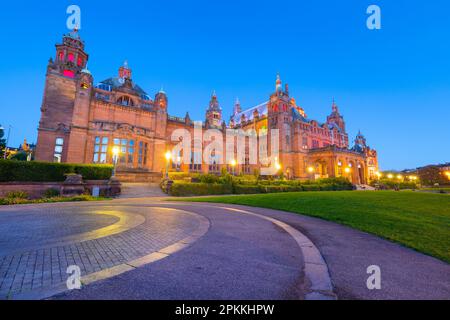 Kelvingrove Art Gallery and Museum, Glasgow, Ecosse, Royaume-Uni, Europe Banque D'Images