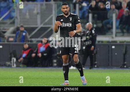 Rome, Latium. 08th avril 2023. Bremer de Juventus pendant le football série A Match Latium / Juventus, Rome, Italie, 08 avril 2023 Fotografo01 crédit: Agence de photo indépendante/Alamy Live News Banque D'Images