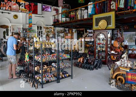 Boutique de souvenirs, Galle, Sri Lanka, Asie Banque D'Images