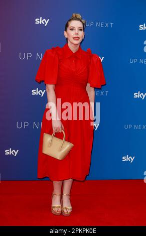 Katherine Ryan assiste à The Sky's Up Next au Theatre Royal Drury Lane à Londres. Banque D'Images