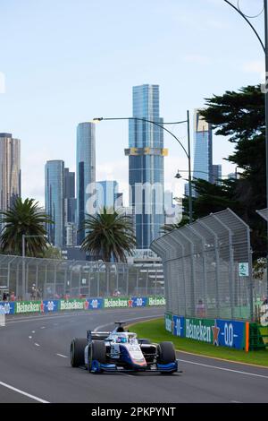 Kush Maini de l'Inde au volant de la course de Campos (24) pendant l'entraînement F2 au Grand Prix de Formule 1 d'Australie. (Photo de George Hitchens / SOPA Images / Sipa USA) Banque D'Images