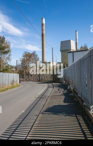 Domaine industriel de Ravenhead à St Helens, Merseyside Banque D'Images