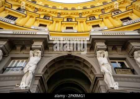 Italien, Neapel, Piazza Nicola Amore am Corso Umberto I., Süd-Ost-Seite Banque D'Images