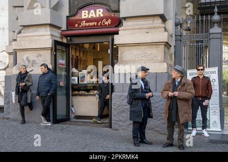 Italien, Neapel, Piazza Nicola Amore am Corso Umberto I., Süd-Ost-Seite Banque D'Images