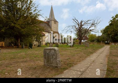 High Halden, Kent, royaume-uni, 21, août, 2022 St Marys l'église vierge, High Halden, Kent, Royaume-Uni Banque D'Images